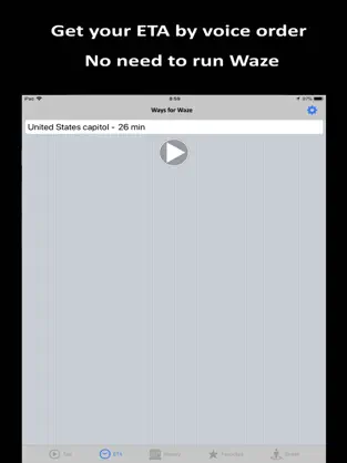 Captura de Pantalla 2 Ways for Waze iphone
