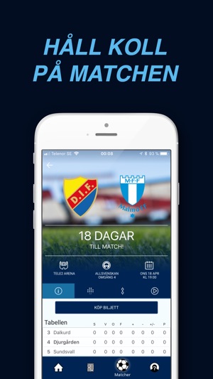 DIF Fotboll Live