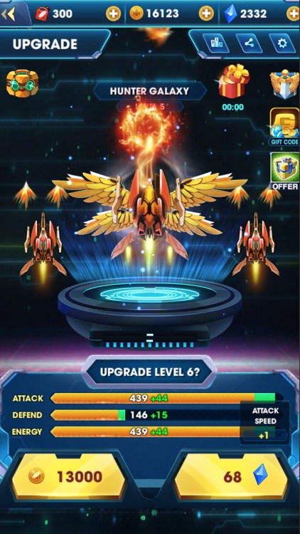 Galaxy Attack:Sky Strike Force