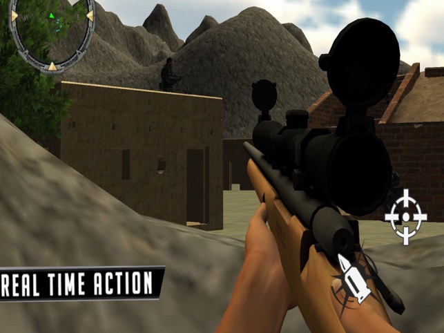 Army Target Sniper, game for IOS