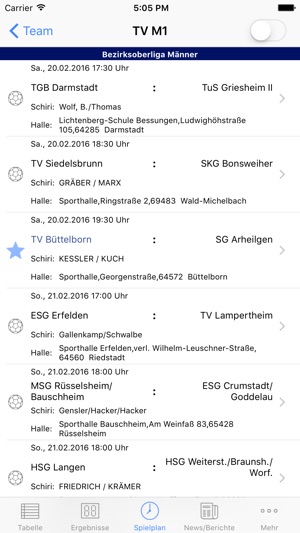 TV Büttelborn Handball(圖2)-速報App