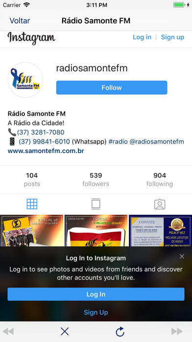 Rádio Samonte FM screenshot 3
