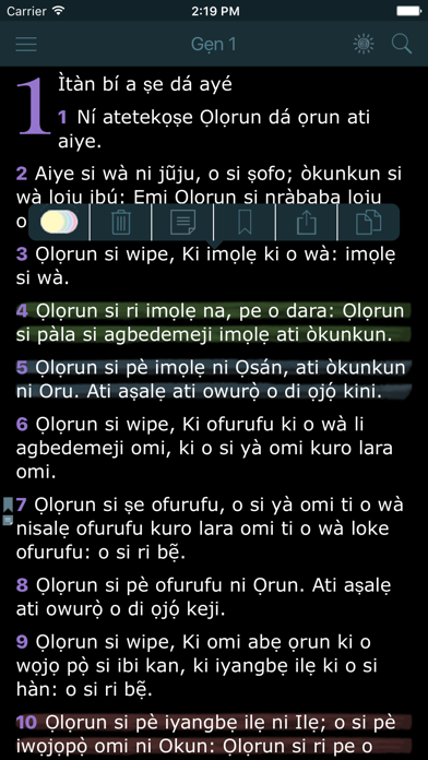 How to cancel & delete Yoruba Bible Holy Version from iphone & ipad 2