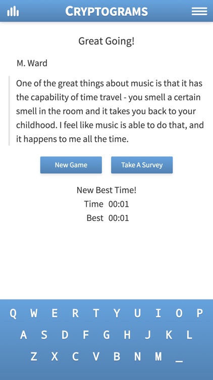 Cryptogram · Cryptoquote Game