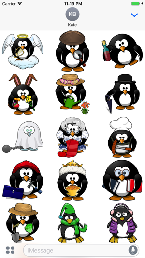 Sticker Fun with Penguins(圖2)-速報App