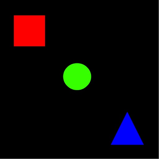 Shape Clicker - Shapes that switch size and color