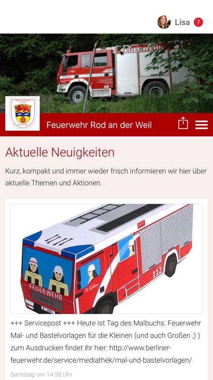 Feuerwehr Rod an der Weil