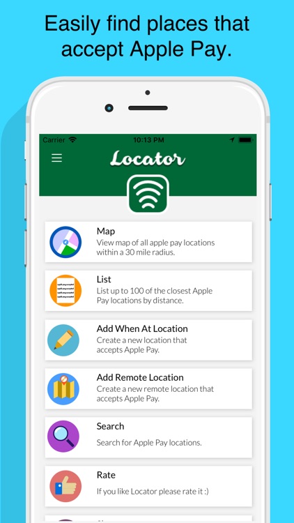 Locator for A Pay