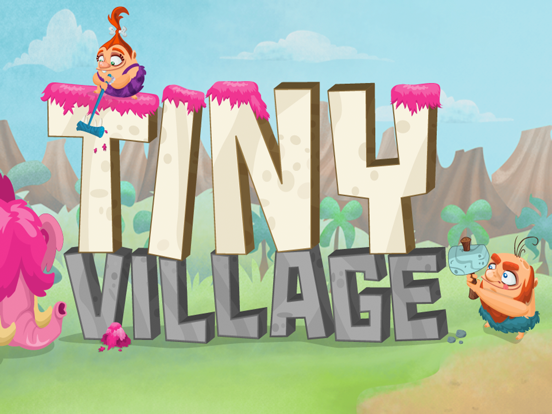 Tiny Village iPad app afbeelding 1