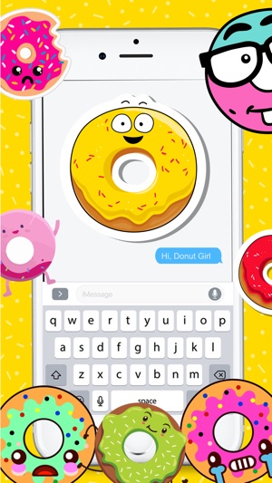 Animated Funny Donut Stickers(圖3)-速報App