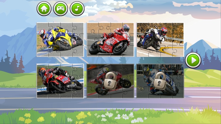 Motorbike Jigsaw Games screenshot-3