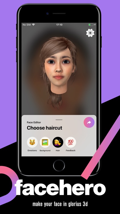 FaceHero - realistic 3D avatar