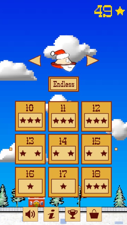 Alien Cowboy: Flappy Christmas screenshot-0