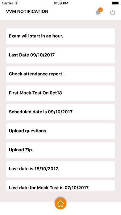 VVM Online Exam screenshot 3