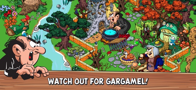 smurfs village op samsung galaxy ace