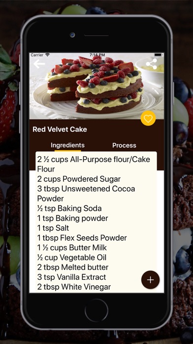 Cake Recipe in English screenshot 2