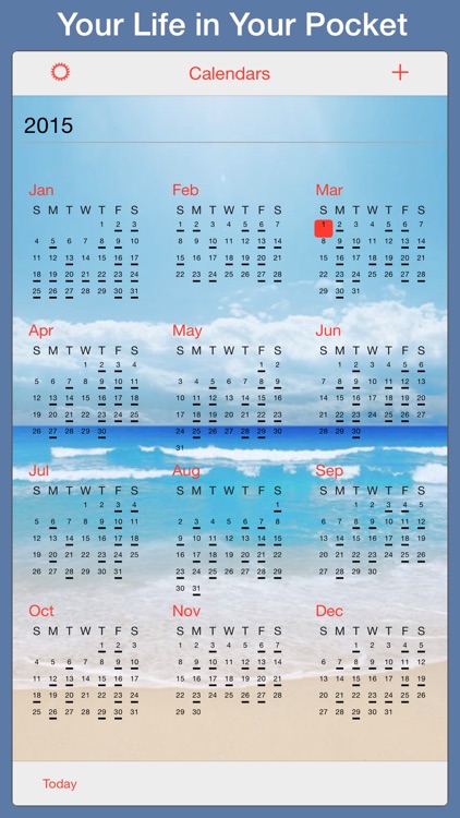 PocketLife Calendar screenshot-4