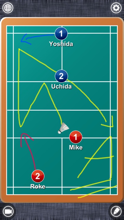 Badminton board