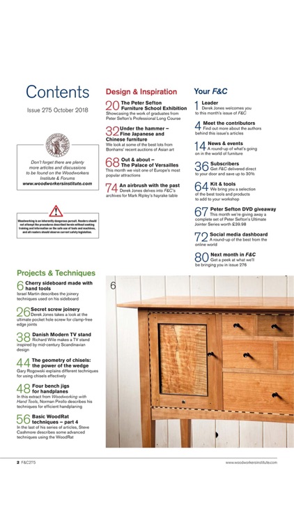 Furniture & Cabinetmaking