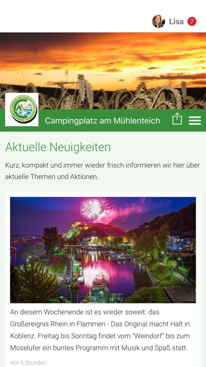 Campingplatz am Mühlenteich