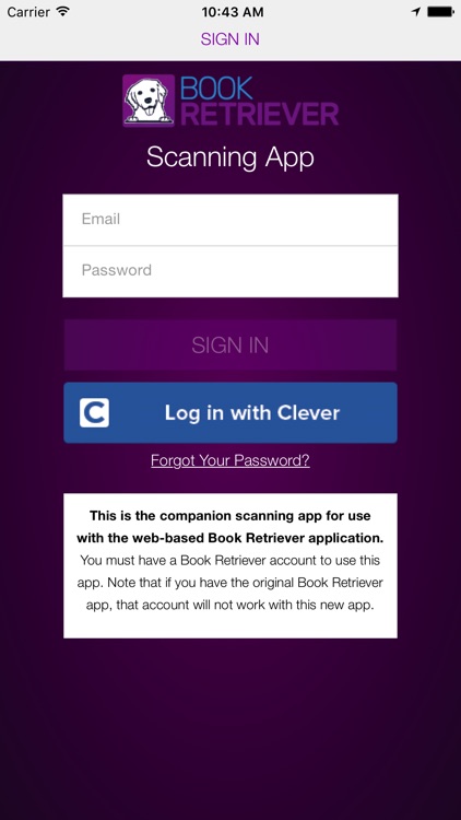 Book Retriever Scanning App