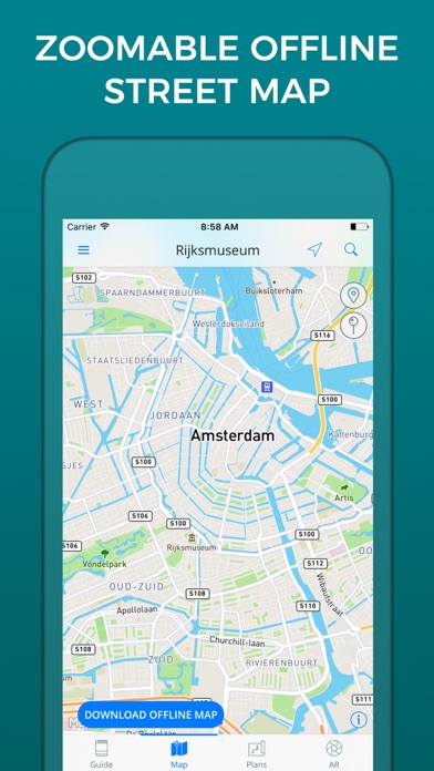 Rijksmuseum Guide and Maps screenshot 3