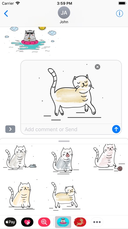 Cats Stickers.