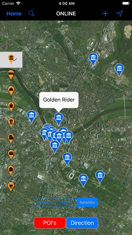 Dresden (Germany) – Travel Map