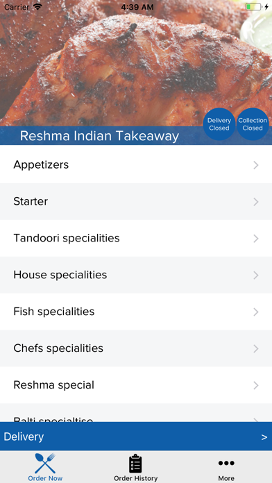 Reshma Indian Takeaway screenshot 2
