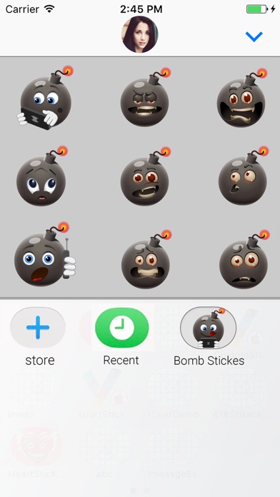 Bomb Emoji Animated Stickers screenshot 4