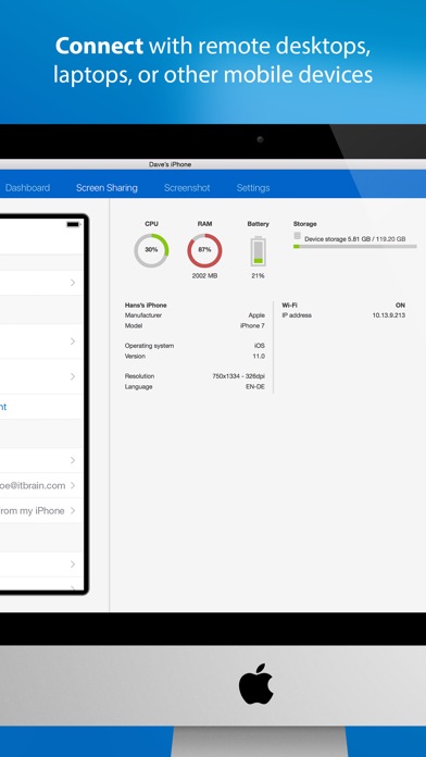 teamviewer iphone screen recording