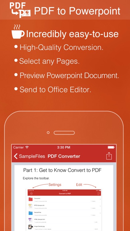 PDF to PowerPoint by Flyingbee screenshot-1