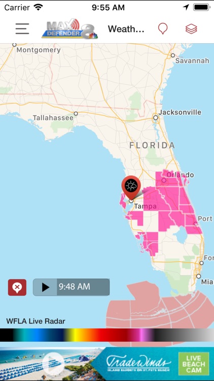 Max Defender 8 Weather App