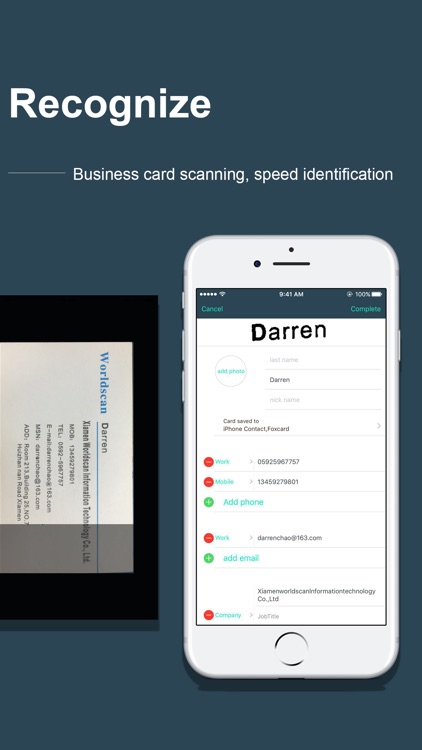 FoxCard&business card scanner screenshot-4