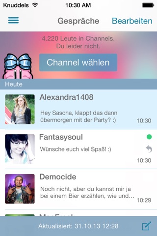 Knuddels - chat and flirt screenshot 2