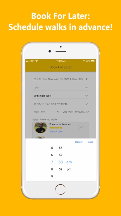 UDog On Demand Dog Walking App screenshot-6