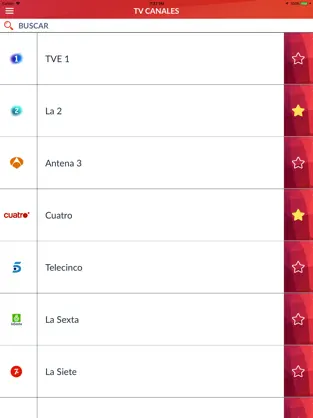 Screenshot 1 Programación TV España (ES) iphone