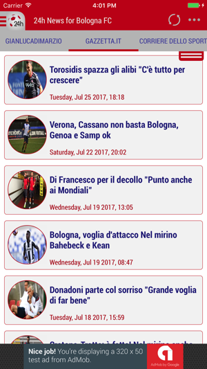 24h News for Bologna FC(圖1)-速報App