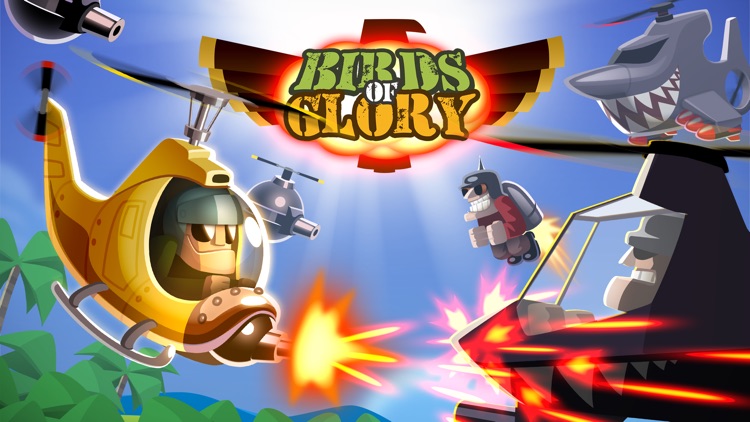 Birds of Glory | War Helicopter Arcade Game screenshot-4