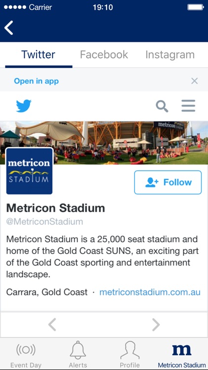 Metricon Stadium screenshot-4