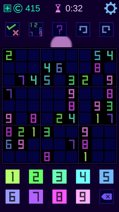 Neo_Sudoku screenshot 2