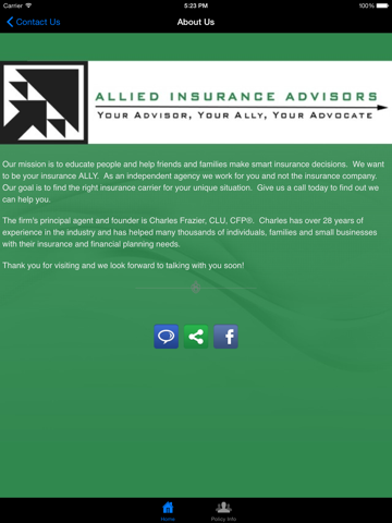 Allied Insurance Advisors HD screenshot 3