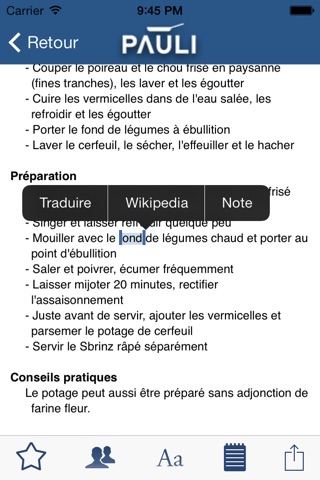 Pauli - Bases de la cuisine screenshot 3