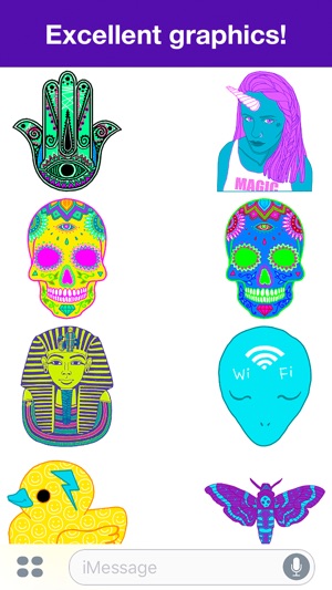 Psychedelic stickers(圖3)-速報App