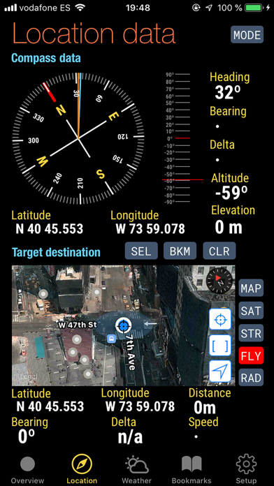 Quickgets Geo - compass, altimeter, GPS and speedometer app and widgets Screenshot 2