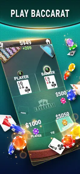 Game screenshot Blackjack & Baccarat - Casino hack