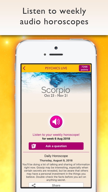 Psychics Live Horoscopes Tarot screenshot-4
