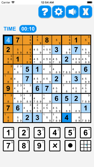 Sudoku  -  Puzzle Number Game screenshot 3
