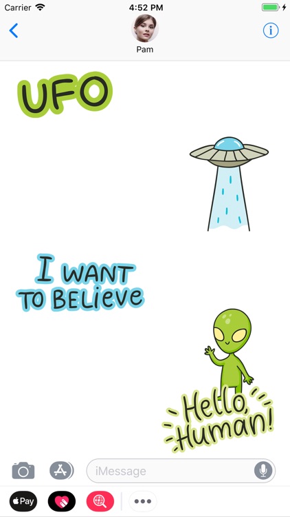 Alien & UFO Stickers