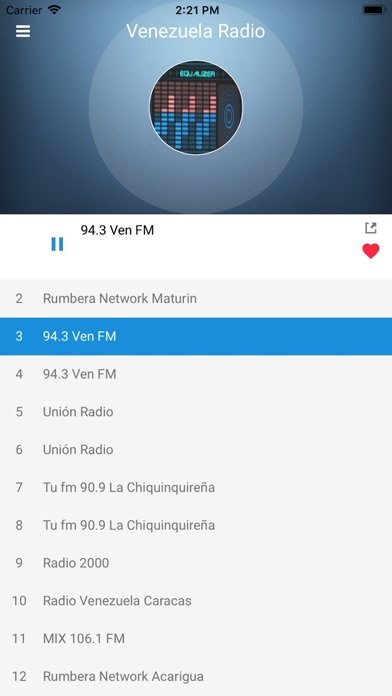 Venezuela Radio Station FM screenshot 4